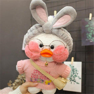 30cm Cartoon Cute LaLafanfan Cafe Duck Plush Toys Stuffed Soft Lovely Dolls Animal Pillow For Kids Children Girls Birthday Gifts