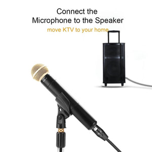 Planet Gates 6.35mm Jack to XLR Cable Male to Female Professional audio Cable 1m 2m 3m 5m for Microphones Speakers Sound Consoles Amplifier