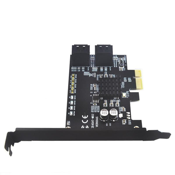 Planet Gates 6/4 Port SATA III PCIe Card, PCIe SATA III Controller Card To 6GB/s Internal Adapter Converter PCI SATA 3.0 Expansion Card Riser