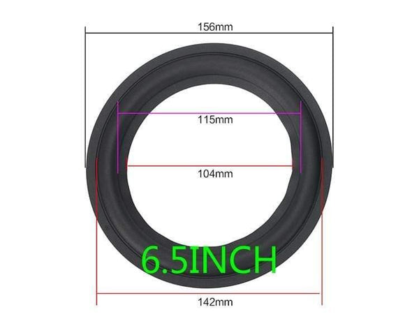 Speaker Rubber Surround Repair 3 inch 4 inch 5 inch 6.5 8 inch Speaker Subwoofer Accessories General Folding Edge Diy