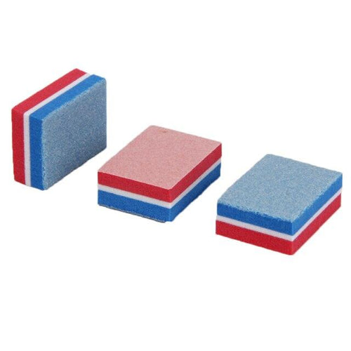 Planet Gates 6 500Pcs/Lot Mini Nail File 100/180 Disposable Nail Buffer Block Wholesale Colorful Small Manicure Tools File Accessories