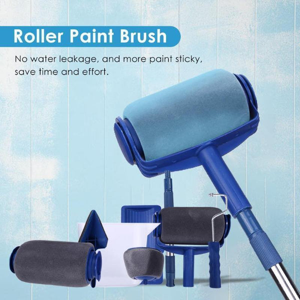 6/7pcs Seamless Paint Roller Multifunctional Paint Runner Roller Corner Brushes Set DIY Wall Painting Brushes Set