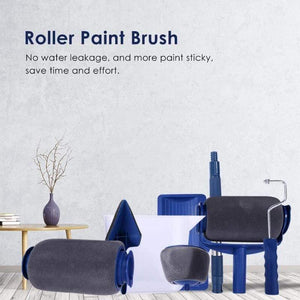 6/7pcs Seamless Paint Roller Multifunctional Paint Runner Roller Corner Brushes Set DIY Wall Painting Brushes Set
