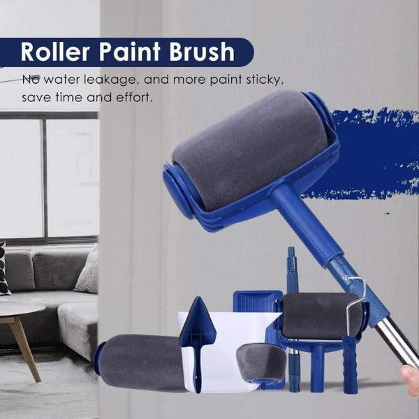 6/7pcs Seamless Paint Roller Multifunctional Paint Runner Roller Corner Brushes Set DIY Wall Painting Brushes Set
