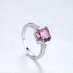 Planet Gates 6 / Brown Morganite Ring Wedding Ring Pure Solid 925 Sterling Silver Fine Jewelry Brown Ring