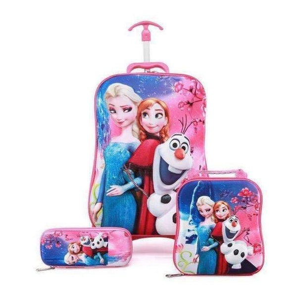 Planet Gates 6 Children Travel Trolley Bag Student Trolley Case Cute Kids Suitcase Boy Girl Cartoon Bag Pencil Box Children Gift