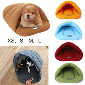 Planet Gates 6 Colors Soft Polar Fleece Pet Mat Winter Warm Nest Pet Cat Small Dog Puppy Kennel Bed Sofa Sleeping Bag House Puppy Cave Bed