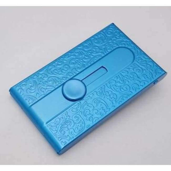 Planet Gates 6 Gold card box business men automatic business card holder creative push - style women 's cardcase Name card box