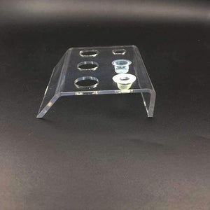 Planet Gates 6 Holes Tattoo Ink Cup Holder Stand Makeup Accessories Skin Beauty Trailer Supplies Tatoo Tool Pigment Brack Container
