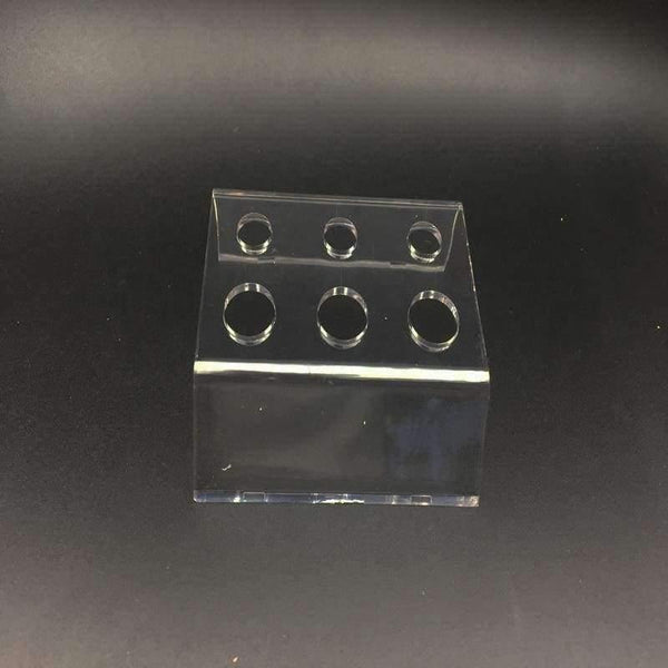 Planet Gates 6 Holes Tattoo Ink Cup Holder Stand Makeup Accessories Skin Beauty Trailer Supplies Tatoo Tool Pigment Brack Container