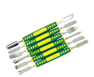 Planet Gates 6 in 1 Repair Opening Metal Spudger Pry Tools Disassemble Set for Phone Laptop