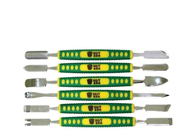 Planet Gates 6 in 1 Repair Opening Metal Spudger Pry Tools Disassemble Set for Phone Laptop