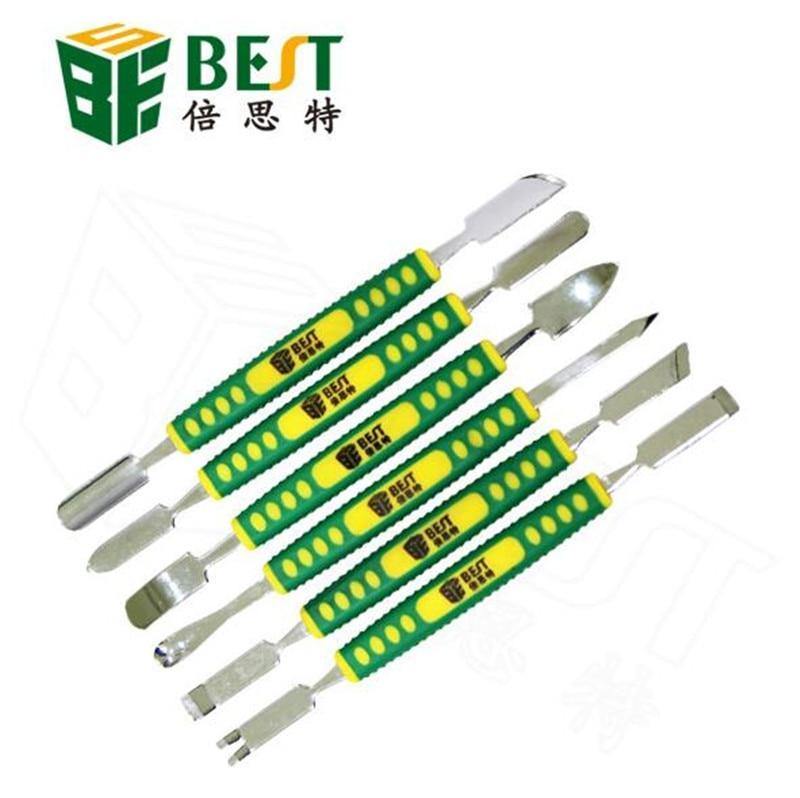 Planet Gates 6 in 1 Repair Opening Metal Spudger Pry Tools Disassemble Set for Phone Laptop