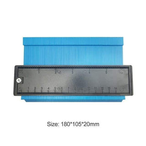 5/6/10/20 Inch Plastic Profile Copy Gauge Contour Gauge Duplicator Standard Wood Marking Tool Tiling Laminate Tiles General Tool