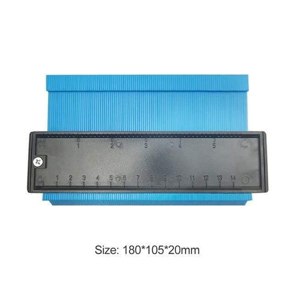 5/6/10/20 Inch Plastic Profile Copy Gauge Contour Gauge Duplicator Standard Wood Marking Tool Tiling Laminate Tiles General Tool