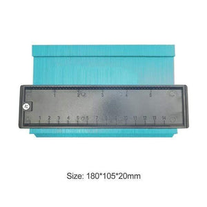 5/6/10/20 Inch Plastic Profile Copy Gauge Contour Gauge Duplicator Standard Wood Marking Tool Tiling Laminate Tiles General Tool