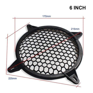 4/6/8/10/12 INCH Plastic Frame Stage Sound Speaker Mesh Protection Enclosure Net Cover Speakers Accessories