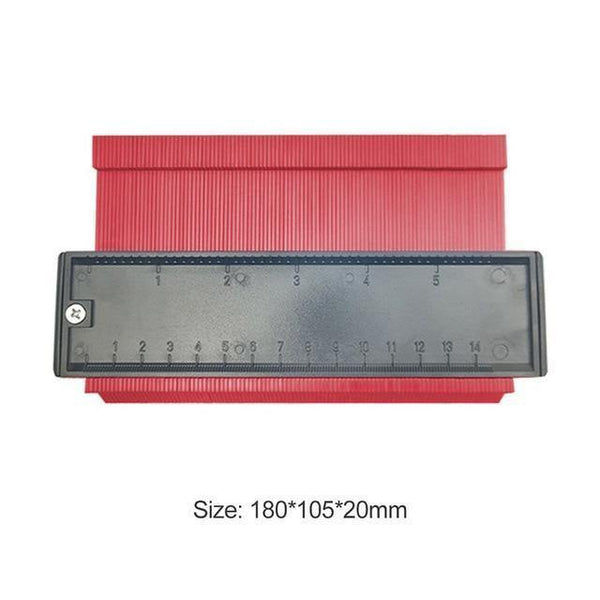 5/6/10/20 Inch Plastic Profile Copy Gauge Contour Gauge Duplicator Standard Wood Marking Tool Tiling Laminate Tiles General Tool