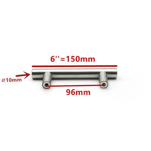 50mm-500mm Stainless Steel Kitchen Door Cabinet T Bar Handle Pull Knob Cabinet Knobs Furniture Handle Cupboard Drawer Handle