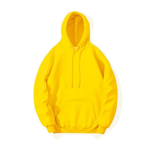 Planet Gates 6 / L Men Hoodies Hip Hop Streetwear Casual Hoodies Sweatshirts Elasticity Solid Color Fleece Thick Warm Threaded Cuffs
