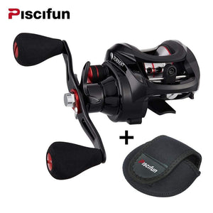 Planet Gates 6 / Left Hand / China Torrent Baitcasting Reel With Cover Bag 8.1kg Carbon Drag 7.1:1 Gear Ratio Saltwater Freshwater Baitcaster Fishing Reel