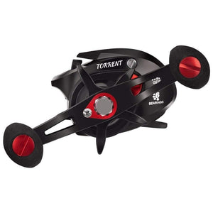 Planet Gates 6 / Left Hand / China Torrent Baitcasting Reel With Extra Light Spool 8.1kg Carbon Drag 7.1:1 Gear Ratio Saltwater Freshwater Fishing Reel