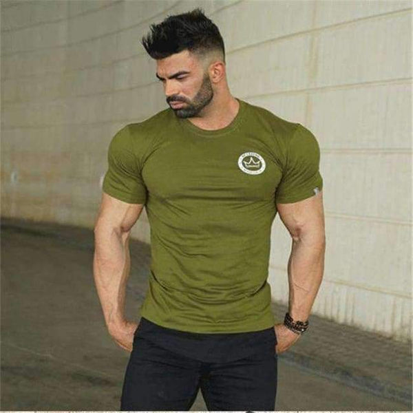 Planet Gates 6 / M Cotton Short sleeve t shirt Fitness bodybuilding shirts Crossfitsmale Brand tee tops Fashion gyms t-shirt mens costume
