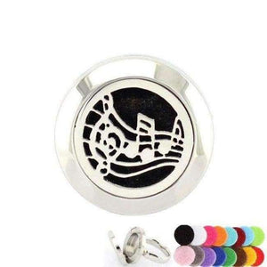 Planet Gates 6 / music 20mm Silver Flower of Life Ring Aromatherapy/Essential Oils 316L S.Steel Perfume Diffuser Locket Ring Fashion 2018 with Free Pad