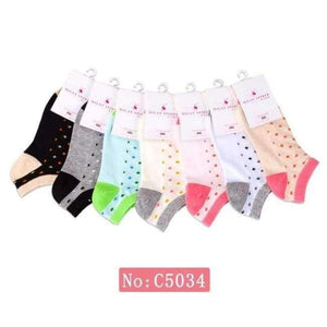 Planet Gates 6 / one size Socks solid color cotton socks Summer short tube female short socks, comfortable breathable women hosiery socks