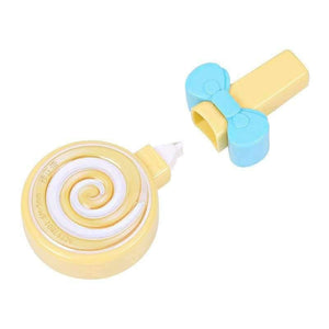 Planet Gates 6 pc M&G Kawaii Cute Candy Lollipop Correction Tape Erasers Corrector School Office Supply Student Stationery Kids Gift