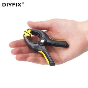 Planet Gates 6 Pcs 3.3inch Plastic Clip Fixture Fastening Clamp for Mobile Phone Tablet Glued LCD Screen Repair Tools