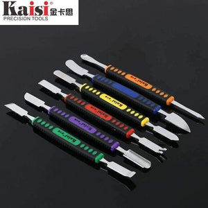 Planet Gates 6 Pcs Dual Ends Metal Spudger Set for iPhone iPad Tablet Mobile Phone Prying Opening Repair Tool Kit Hand Tool Sets