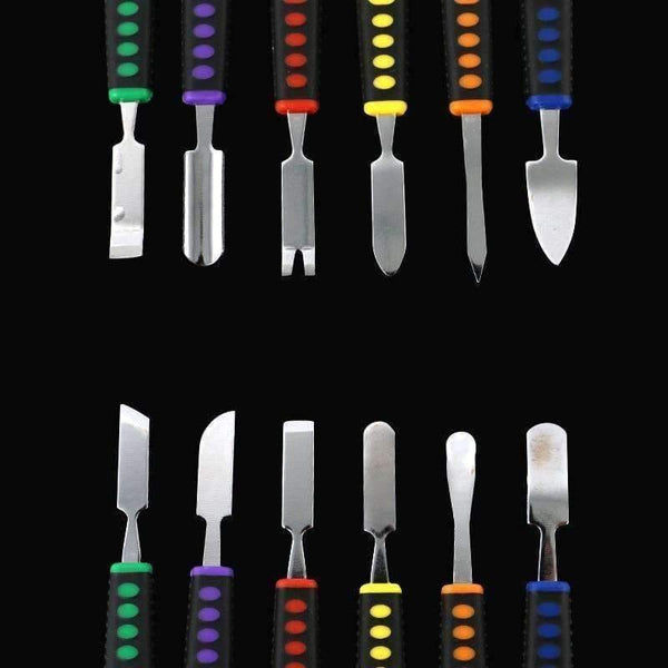 Planet Gates 6 Pcs Dual Ends Metal Spudger Set for iPhone iPad Tablet Mobile Phone Prying Opening Repair Tool Kit Hand Tool Sets