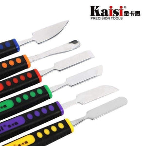 Planet Gates 6 Pcs Dual Ends Metal Spudger Set for iPhone iPad Tablet Mobile Phone Prying Opening Repair Tool Kit Hand Tool Sets