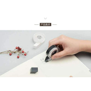 Planet Gates 6 PCS large capacity correction tape material escolar stationery office school supplies gift Free shipping ACT54801 5mmx12m