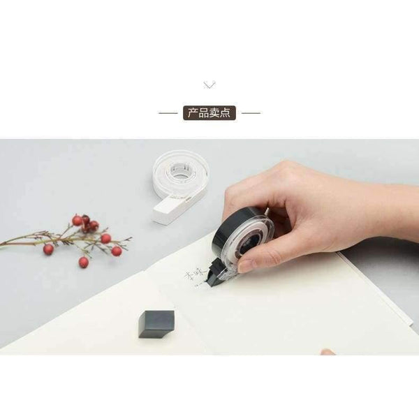 Planet Gates 6 PCS large capacity correction tape material escolar stationery office school supplies gift Free shipping ACT54801 5mmx12m