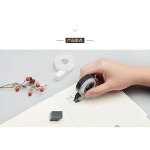 Planet Gates 6 PCS large capacity correction tape material escolar stationery office school supplies gift Free shipping ACT54801 5mmx12m