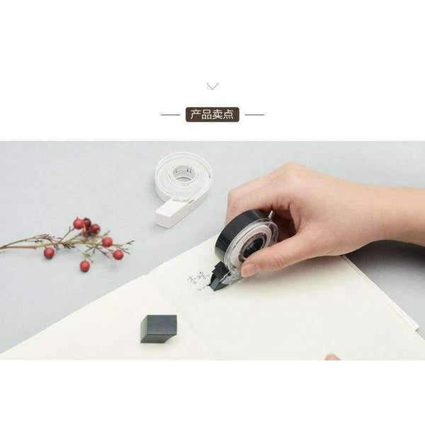 Planet Gates 6 PCS large capacity correction tape material escolar stationery office school supplies gift Free shipping ACT54801 5mmx12m