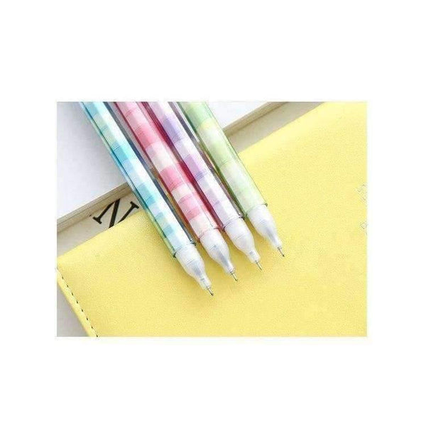 Planet Gates 6 Pcs/Lot Camouflage Gel Pen Fresh Color 0.5mm Ballpoint Black Ink Pens For Writing Stationery Pencil School Supplies