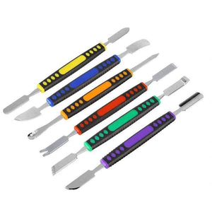 Planet Gates 6 pcs/Lot Dual Ends Metal Spudger Set for iPhone iPad Tablet Mobile Phone Prying Opening Repair Tool Kit Hand Tool Set