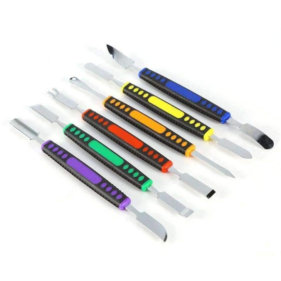 Planet Gates 6 pcs/Lot Dual Ends Metal Spudger Set for iPhone iPad Tablet Mobile Phone Prying Opening Repair Tool Kit Hand Tool Set