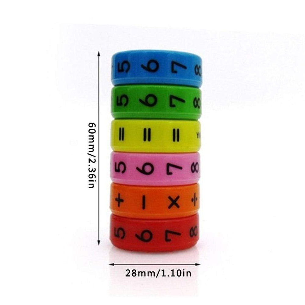 Planet Gates 6 Pcs/set Montessori Educational Toys Magnetic Baby Kids Math Mathematics Learning Puzzles Sensory Developing Toys for Children