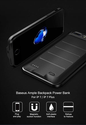 Planet Gates 6 Plus 6s Plus Black / China Baseus Battery Case For iPhone 6 6s 6 Plus 3600mAh Battery Power Bank Case For iPhone 6s Plus Charger Case Phone Powerbank Cases