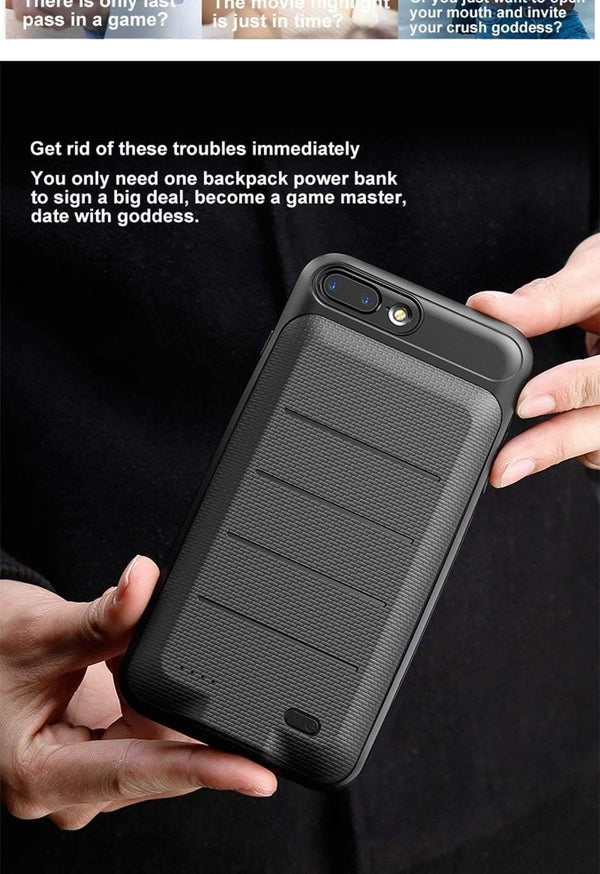 Planet Gates 6 Plus 6s Plus Black / China Baseus Battery Case For iPhone 6 6s 6 Plus 3600mAh Battery Power Bank Case For iPhone 6s Plus Charger Case Phone Powerbank Cases