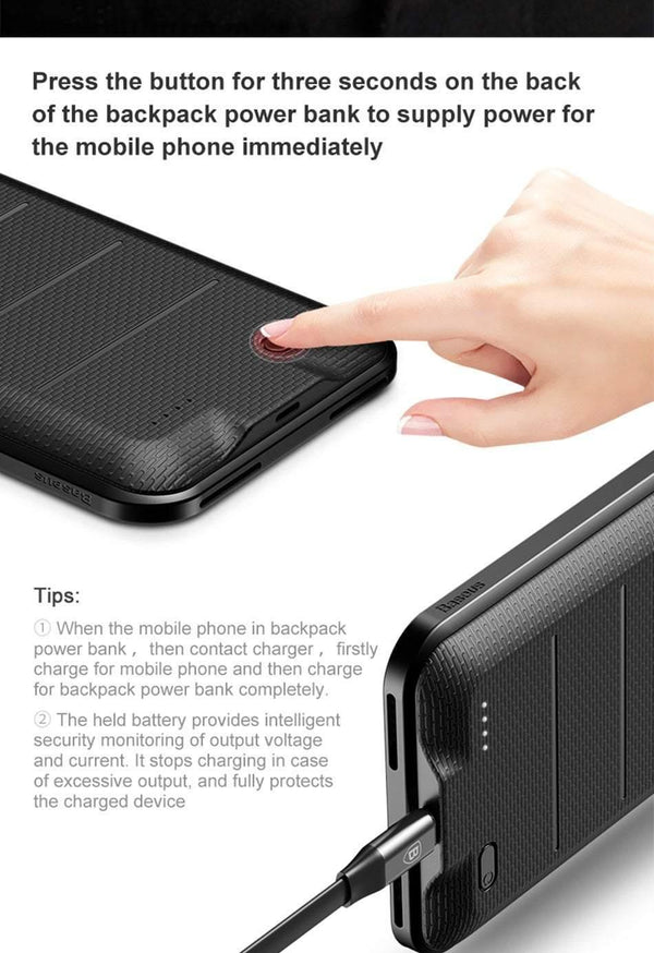 Planet Gates 6 Plus 6s Plus Black / China Baseus Battery Case For iPhone 6 6s 6 Plus 3600mAh Battery Power Bank Case For iPhone 6s Plus Charger Case Phone Powerbank Cases