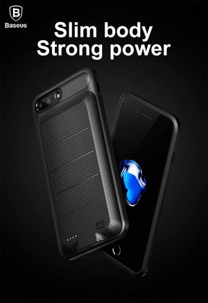 Planet Gates 6 Plus 6s Plus Black / China Baseus Battery Case For iPhone 6 6s 6 Plus 3600mAh Battery Power Bank Case For iPhone 6s Plus Charger Case Phone Powerbank Cases
