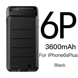 Planet Gates 6 Plus 6s Plus Black / China Baseus Battery Case For iPhone 6 Plus 6s Plus Powerbank Charger Case For iPhone 6S Plus Battery Charging Case Power Bank Case