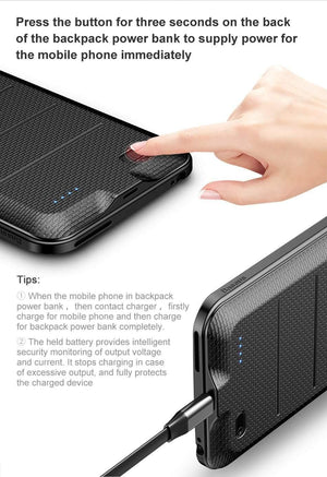 Planet Gates 6 Plus 6s Plus Black / China Baseus Battery Case For iPhone 6 Plus 6s Plus Powerbank Charger Case For iPhone 6S Plus Battery Charging Case Power Bank Case