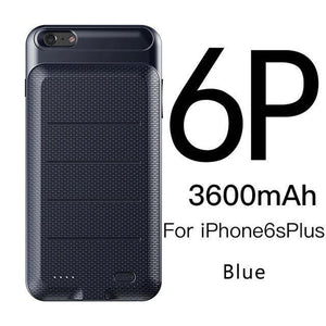 Planet Gates 6 Plus 6s Plus Blue / China Baseus Battery Case For iPhone 6 Plus 6s Plus Powerbank Charger Case For iPhone 6S Plus Battery Charging Case Power Bank Case