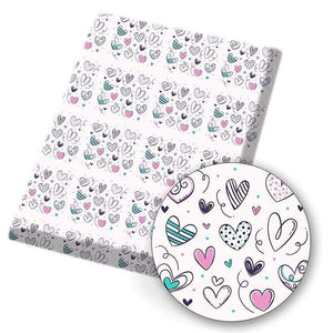 Planet Gates 6 Polyester Cotton Fabric Facial Expression Printed Fabric Sewing Home Textile Cloth Garment Bag Material 45*145cm 80g/pc